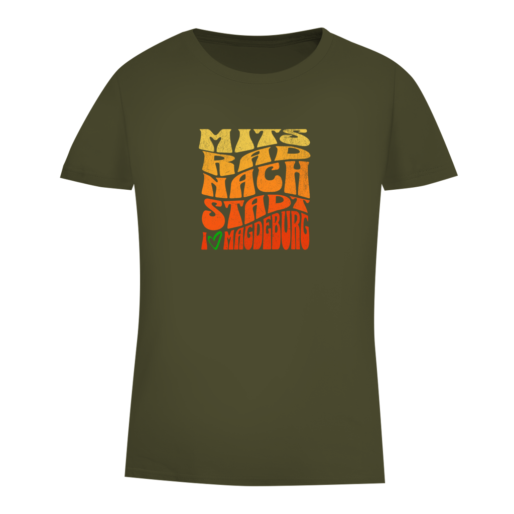 Mits Rad nach Stadt – Magdeburg