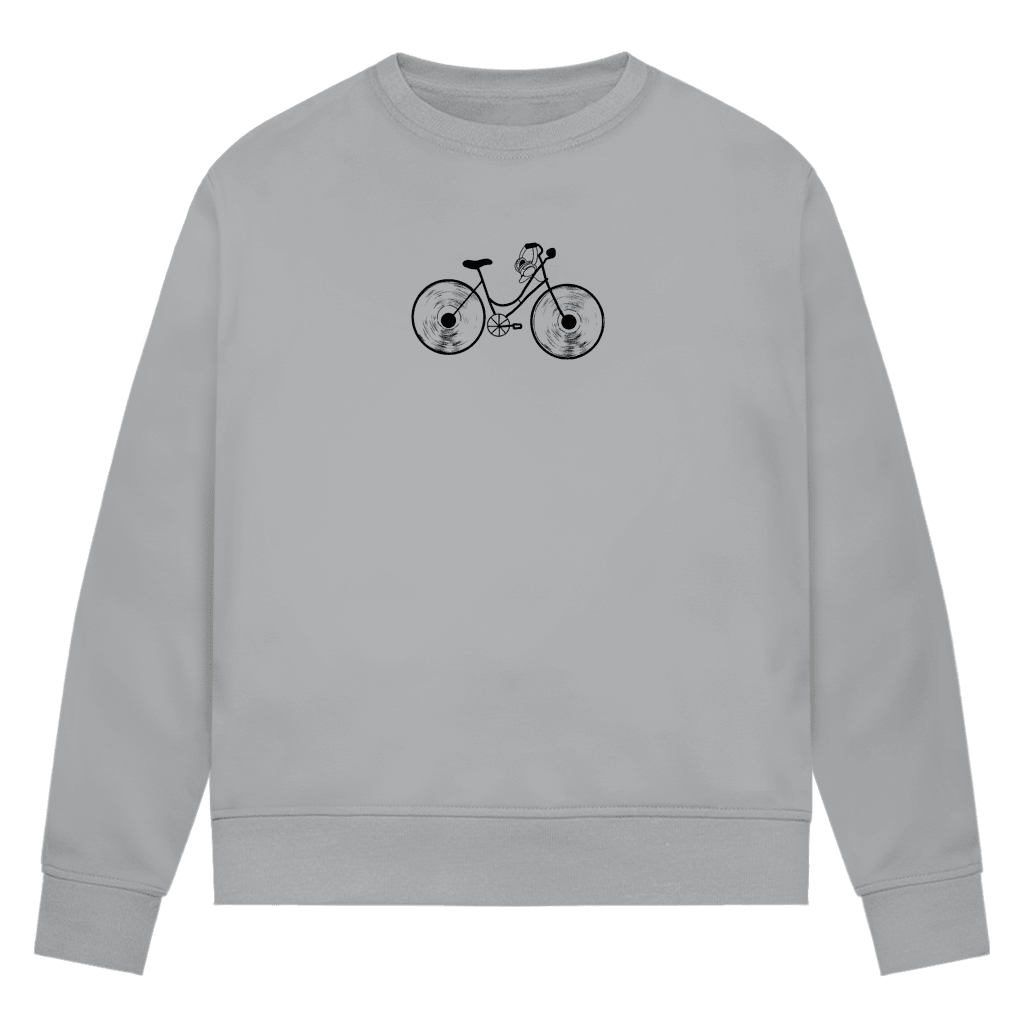 Damen Premium Bio Sweatshirt Viny Ride - ZweiRadZauber