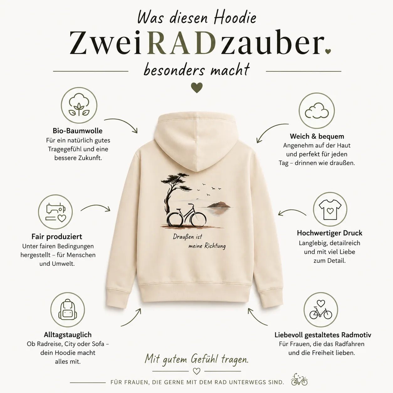 Draußen ist meine Richtung - ZweiRadZauber