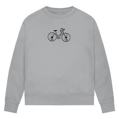 Damen Premium Bio Sweatshirt Viny Ride - ZweiRadZauber