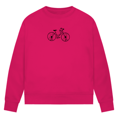 Damen Premium Bio Sweatshirt Viny Ride - ZweiRadZauber