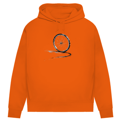 Damen Premium Bio Hoodie Im Schwung - ZweiRadZauber