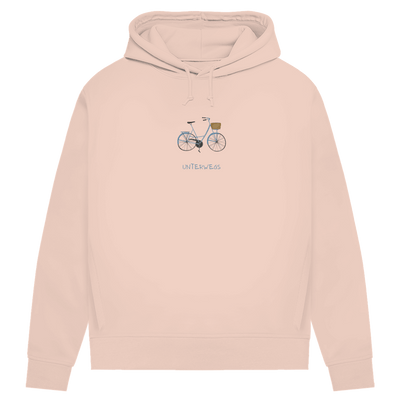 Damen Premium Bio Hoodie Unterwegs - ZweiRadZauber