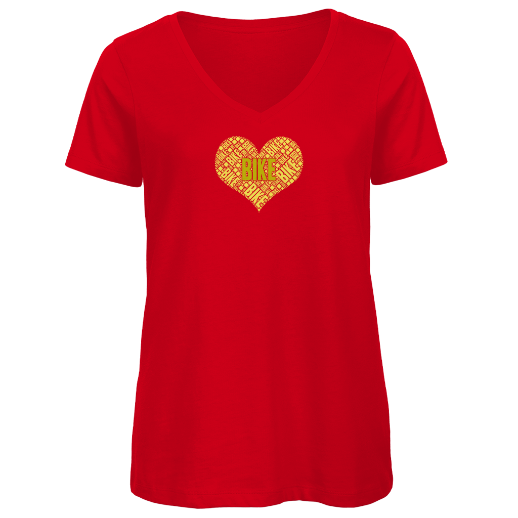 Bike Herz V-Neck