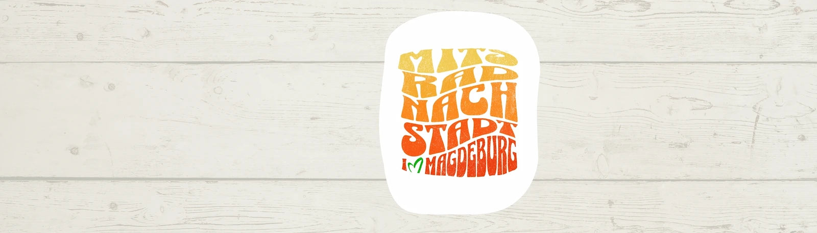 Mits Rad nach Stadt – Magdeburg